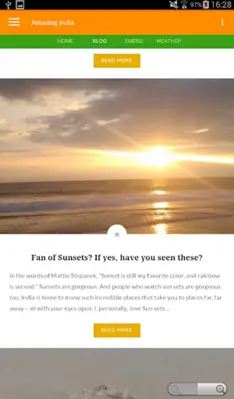 Amazing India android App screenshot 2